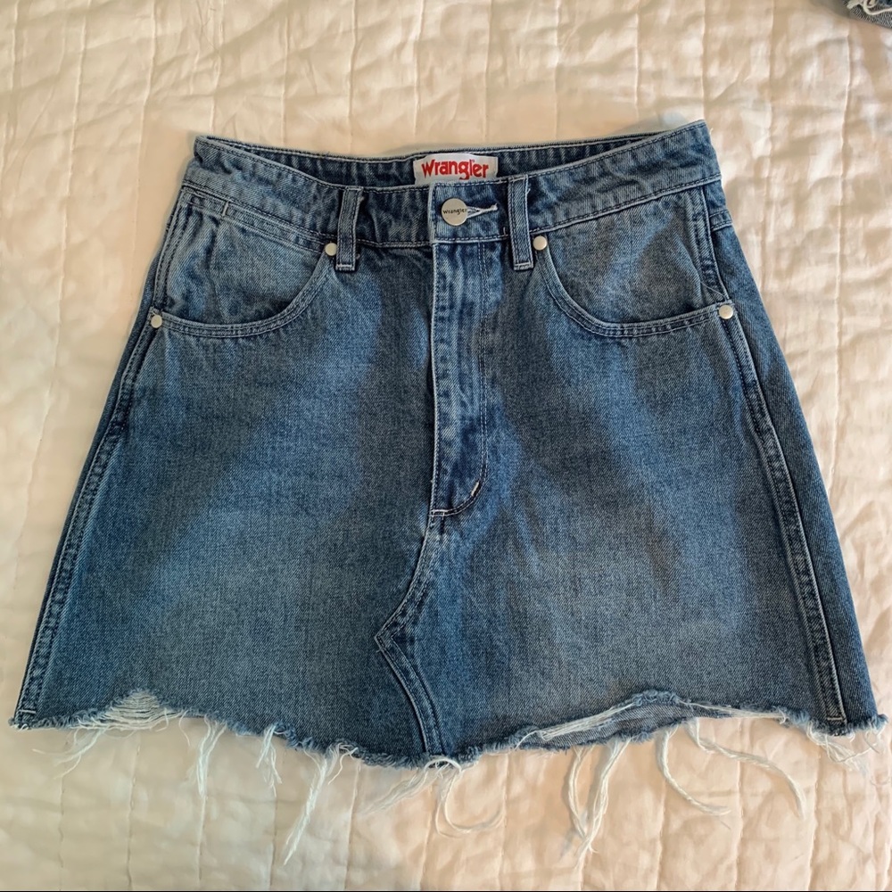 Wrangler denim skirt